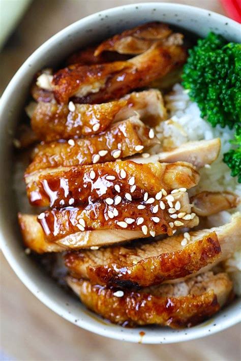 Chicken Teriyaki Rice Bowl Best Cooking Recipes In The World