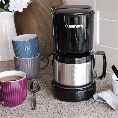 4 Cup Coffee Maker With Stainless Steel Carafe Best 4 Cup Coffee
