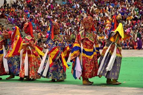 Mask Dance Festival In Thimphu Bhutan Thimphu Mask Dance Festival