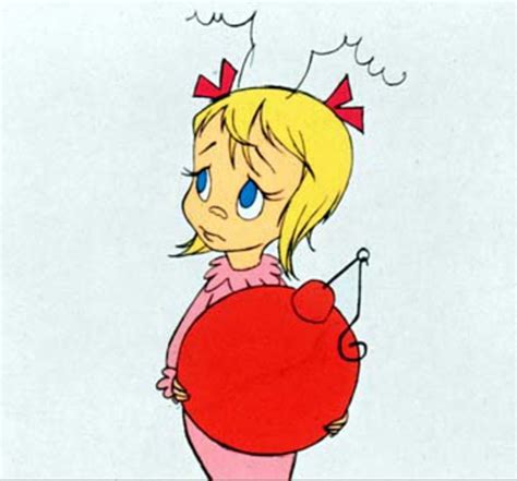 little cindy lou who grinch who stole christmas whoville christmas christmas cartoons