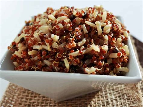Quinoa's ability to help manage blood sugars, lower cholesterol levels, and help lose weight makes it a superfood for the diabetes diet. Brown Rice Quinoa Blend | Homemade Food Junkie