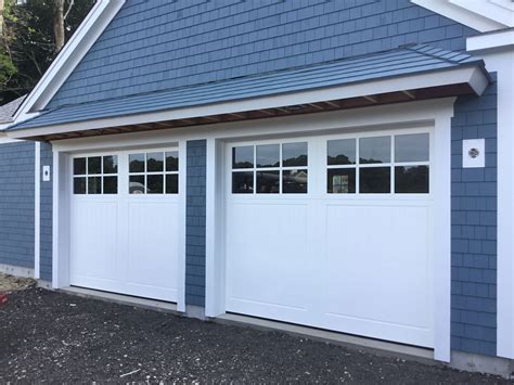 These Fimbel All Vinyl Carriage House Style Garage Doors Continue To
