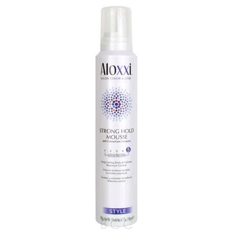 Aloxxi Strong Hold Mousse Beauty Care Choices