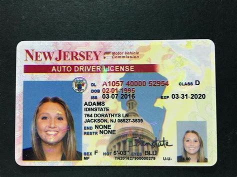 New Jersey Fake Id Scannable Fake Id Buy Best Fake Id Card Online