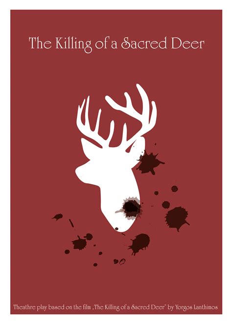 The Killing Of A Sacred Deer Poster On Behance