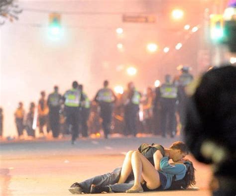 The Famous Kissing Couple From The Vancouver Riots Are Still An Item Pics