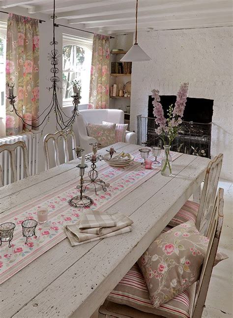 41 Beautiful Shabby Chic Dining Room Designs Digsdigs