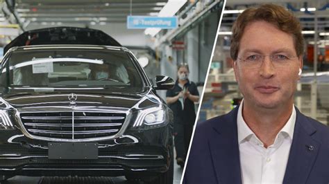 Daimler Chef Källenius Wir produzieren vom ersten Tag an CO2 neutral