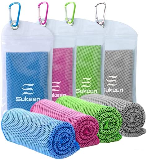 Microfiber Breathable Cooling Towels 4 Pack How To Stay Cool In The