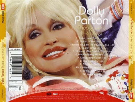 Entre Musica Dolly Parton Those Were The Days