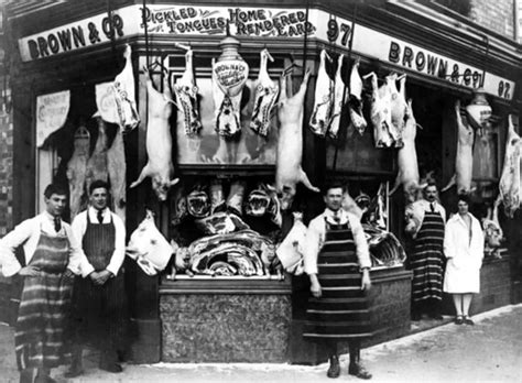 In The Days Before Fridges Amazing Vintage Photographs Show Butcher