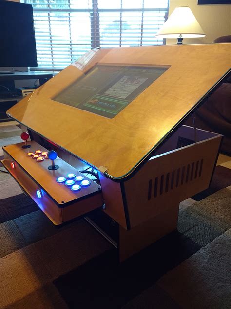 Retro Arcade Game Coffee Table Made By One Of Our Members Great For