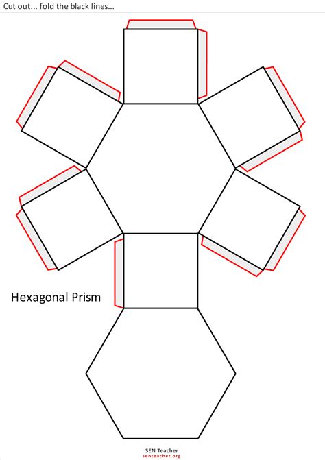 Free Printable 3d Shapes To Cut Out Pdf