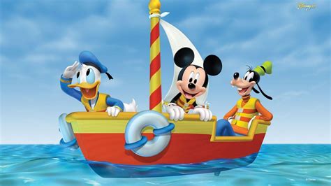 Mickey Mouse On The Beach Wallpapers Wallpaper Cave