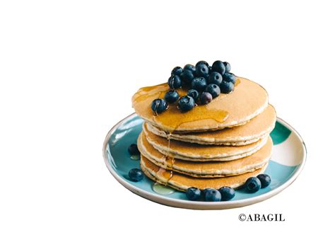 Blueberry Pancakes Png By Abagil By Abagil On Deviantart