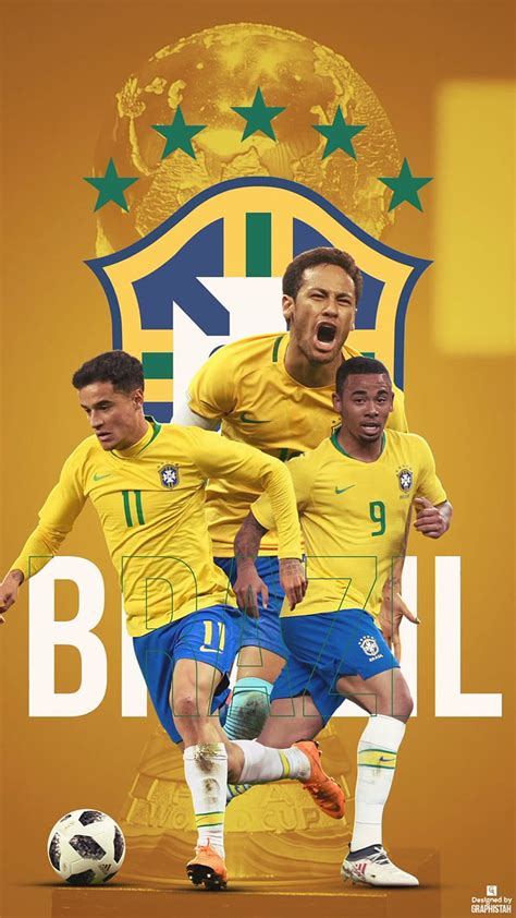 Brazil National Football Team Hd Phone Wallpaper Pxfuel