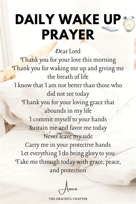 26 Powerful Daily Prayers For Today The Graceful Chapter