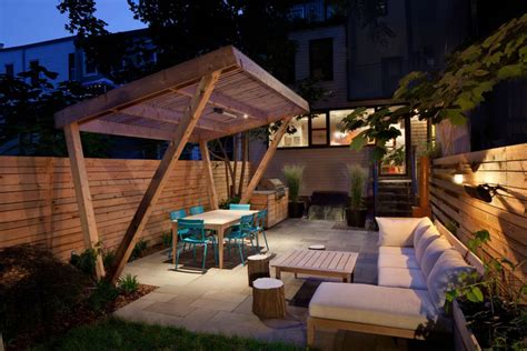 Great Ideas For A Shady Outdoor Entertaining Area In Summer