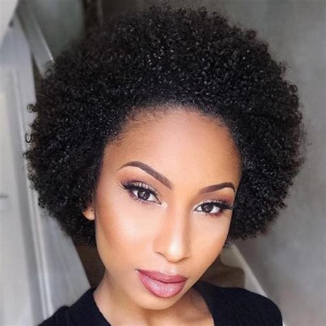 75 Most Inspiring Natural Hairstyles For Short Hair In 2019