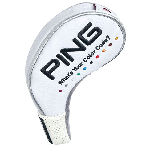 Ping Golf Club Head Cover Color Code Iron Cover 8 Set White
