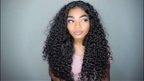 Best Natural B Curly Hair Ever Naked Nature Brazilian Deep Wave Youtube