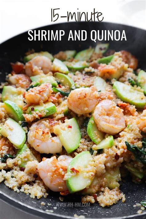 15 Minute Spicy Shrimp And Quinoa Her Highness Hungry Me