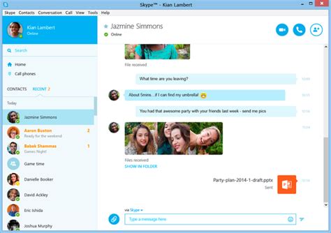 microsoft updates skype for windows mac with new chat interface pcworld