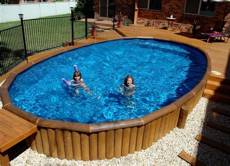 35 Unique Backyard Swimming Pools Above Ground Home Decoration And