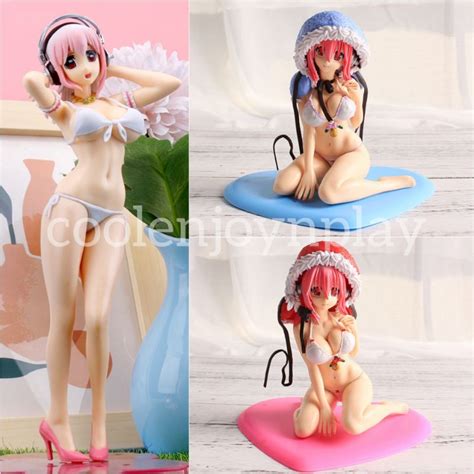 Ready Stock In Malaysia Anime Super Sonico Bikini Ver Sexy Girl Action Figure Pvc Figure