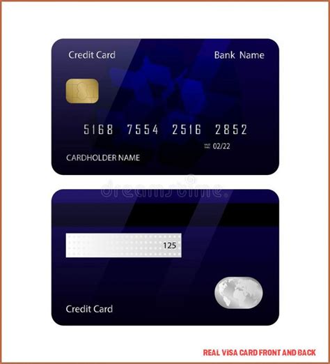 So why do credit card companies still include a bar for your signature on the back of your card? Why You Must Experience Real Visa Card Front And Back At Least Once In Your Lifetime | real visa ...