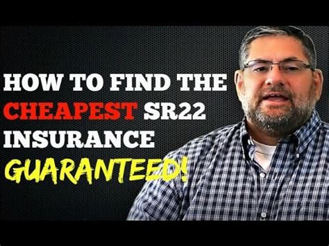 Free guide to getting the best rates every time. How to Find the Cheapest SR22 Insurance Price - YouTube