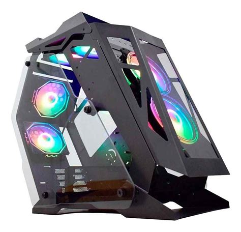 Gabinete Gamer Gs Standard Atx Vidro Robozao Lks06s Pixxo Frete grátis