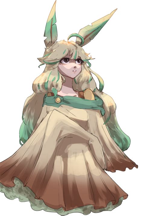 Just Leafeon As A Human By Me Rpokemon