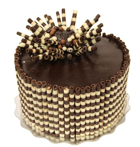 The frosting contains a dab of caramel sauce along with butter, heavy cream, and powdered sugar for rich, homemade flavor. This unique chocolate cake was decorated with Dobla ...
