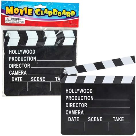 Buy Movie Clapboard Hollywood Movie Film Theme Party Decorations
