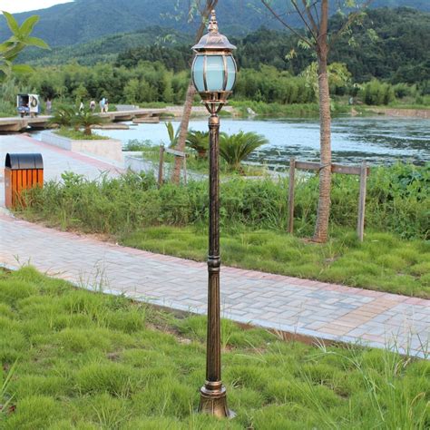 Outdoor Lighting Retro Garden Lights Pillar Continental Waterproof High