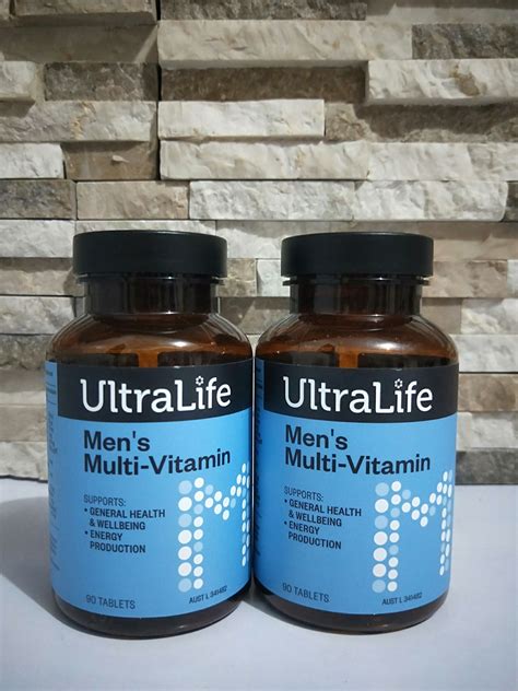 Ultralife Men S Multi Vitamin Tablets Lazada Ph