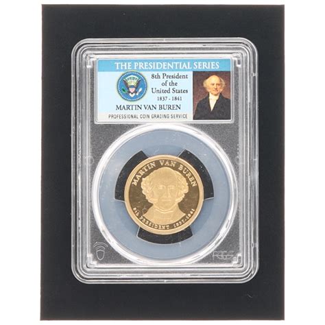 S U S Presidential Proof Coin Martin Van Buren Th President