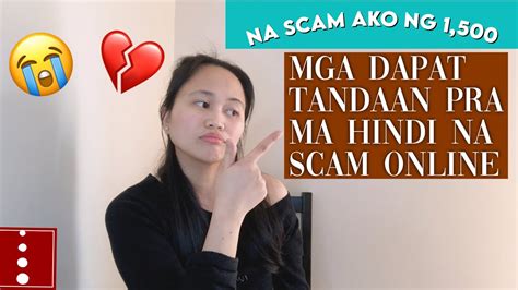 na scam ako sa halagang 1 500 mga dapat gawin sa susunod iwas scammer secret tips youtube