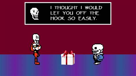 Animation Undertale Present For Papyrus Youtube