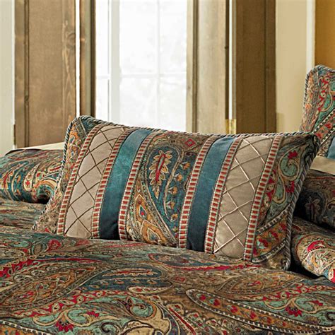 These sets comes with a comforter with two reversible sides. Michael Amini Seville Luxury Comforter Set, King and Queen ...