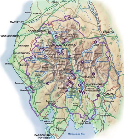 Lake District National Park Miles Without Stiles Lake District