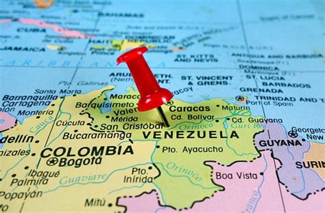 Venezuela Map Stock Photo Download Image Now Istock