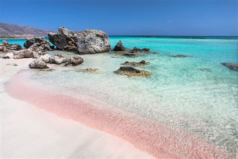 Elafonissi Beach Crete Greece •