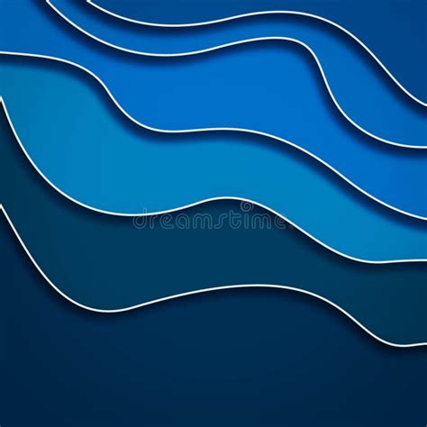 Wave Stripe Background Simple Texture For Your Design Stock