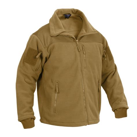 Rothco Spec Ops Tactical Fleece Jacket Coyote 96680 Shop Robbys