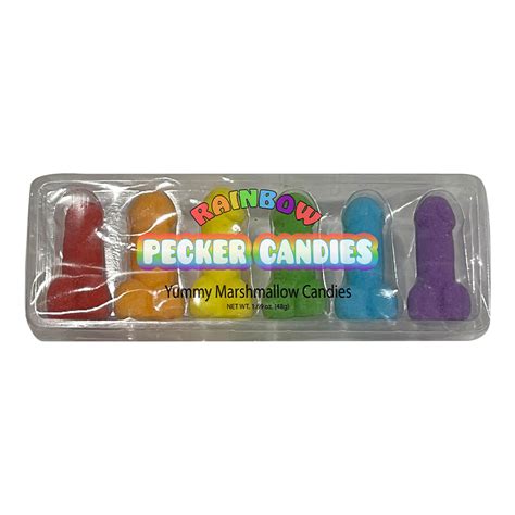 Rainbow Penis Candies Fire Fly Exotic Wear