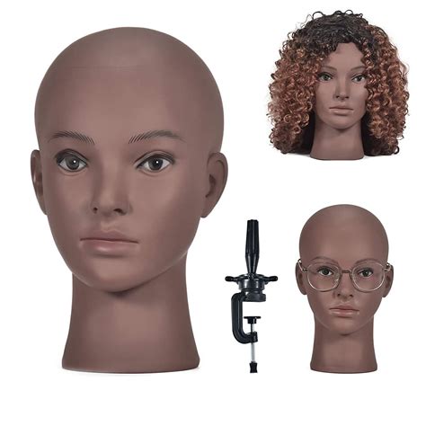 Female Bald Mannequin Head Training Head Professional Cosmetology