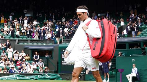Tennis Roger Federer Geht Im Wimbledon Viertelfinale 2021 Unter Ist