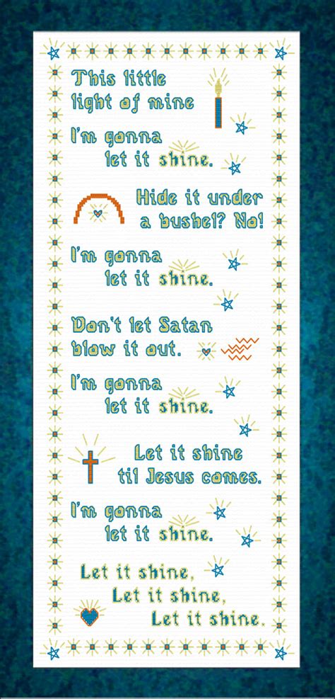 Color dozens of pictures online, including all kids favorite cartoon stars, animals, flowers, and more. This Little Light of Mine - Children's Song